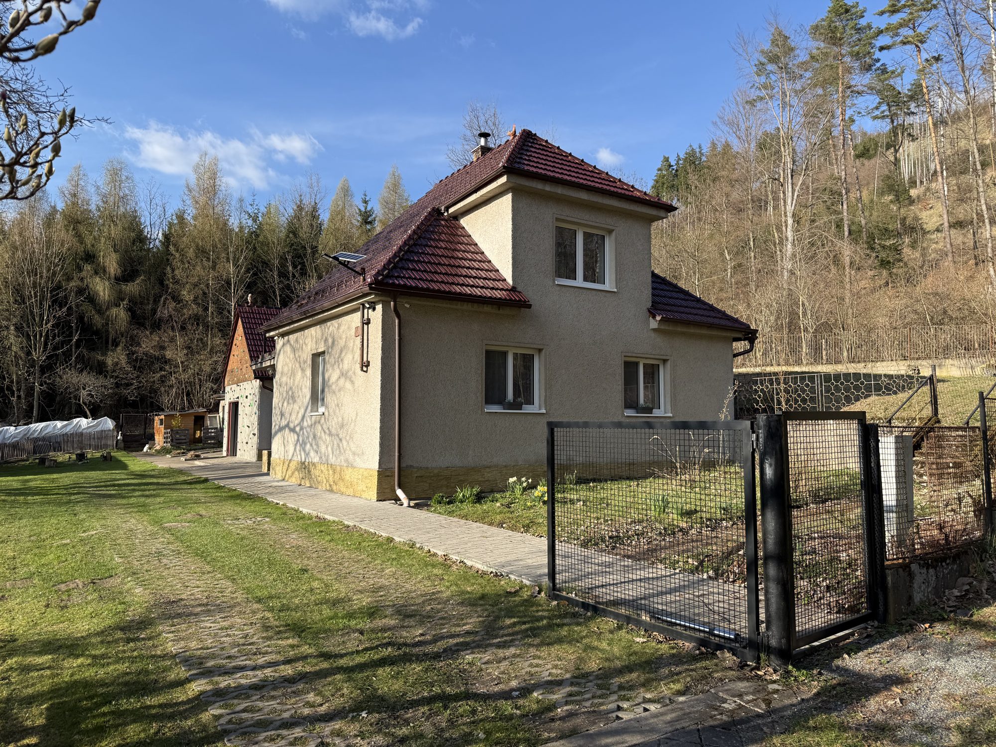 Exteriér chalupy